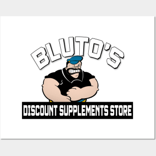 Bluto's Supplements Store Posters and Art